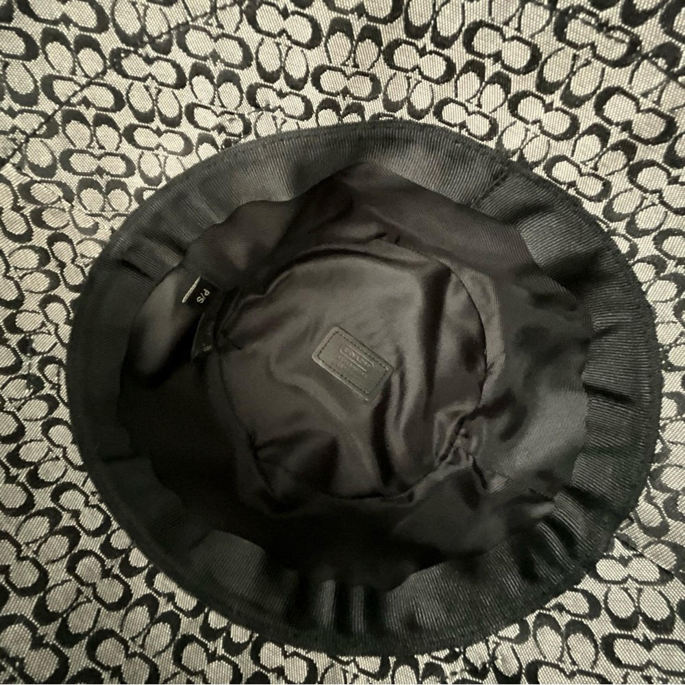 Coach Signature Jacquard Bucket Hat - Picture 3 of 5